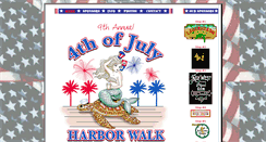 Desktop Screenshot of 4thofjulybarstroll.com