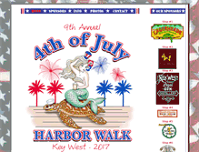 Tablet Screenshot of 4thofjulybarstroll.com